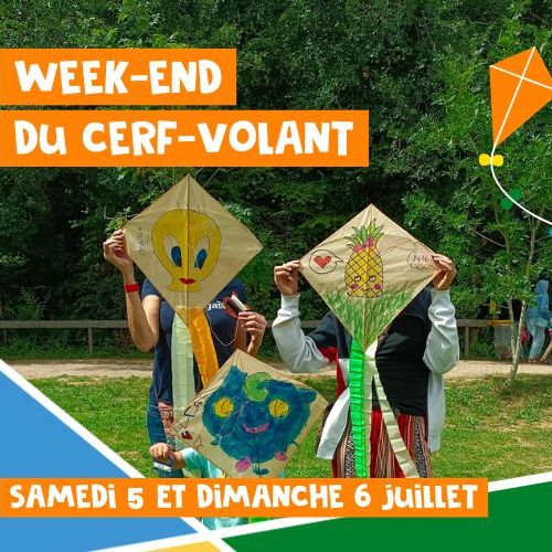 WE cerf-volant et Agenda de l'Eté