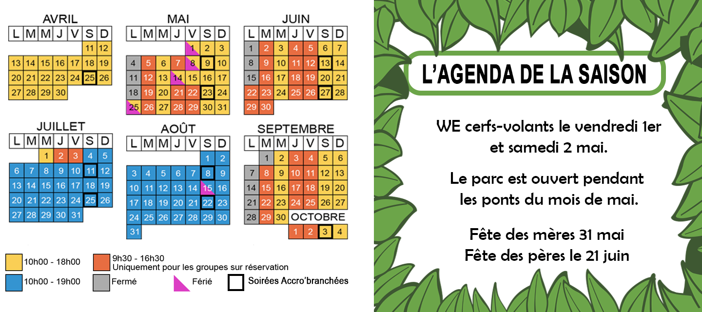 Calendrier / agenda