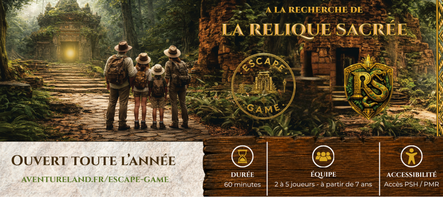 Escape Game ouvert toute l'année